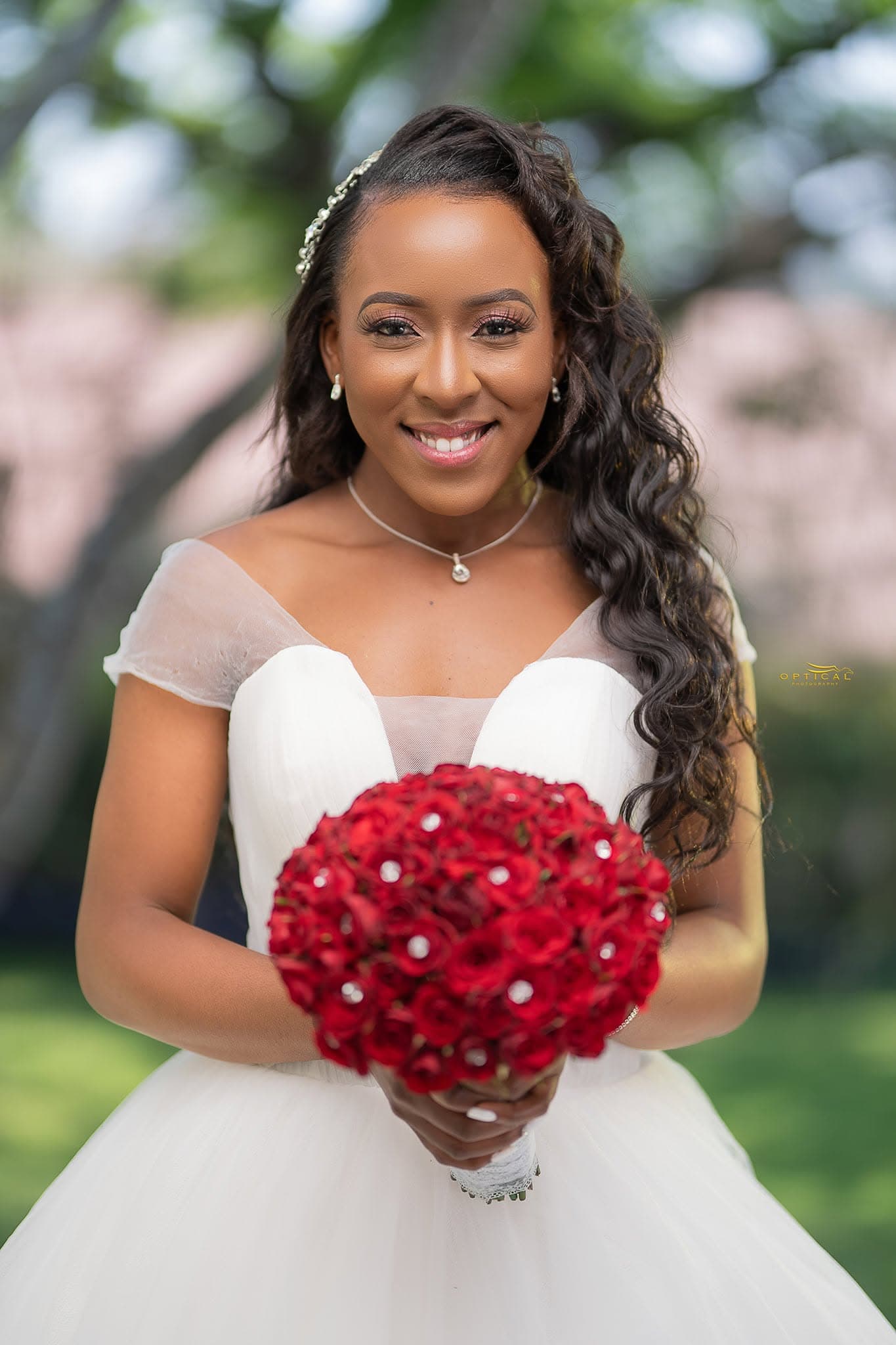 Elegant wedding detail moment